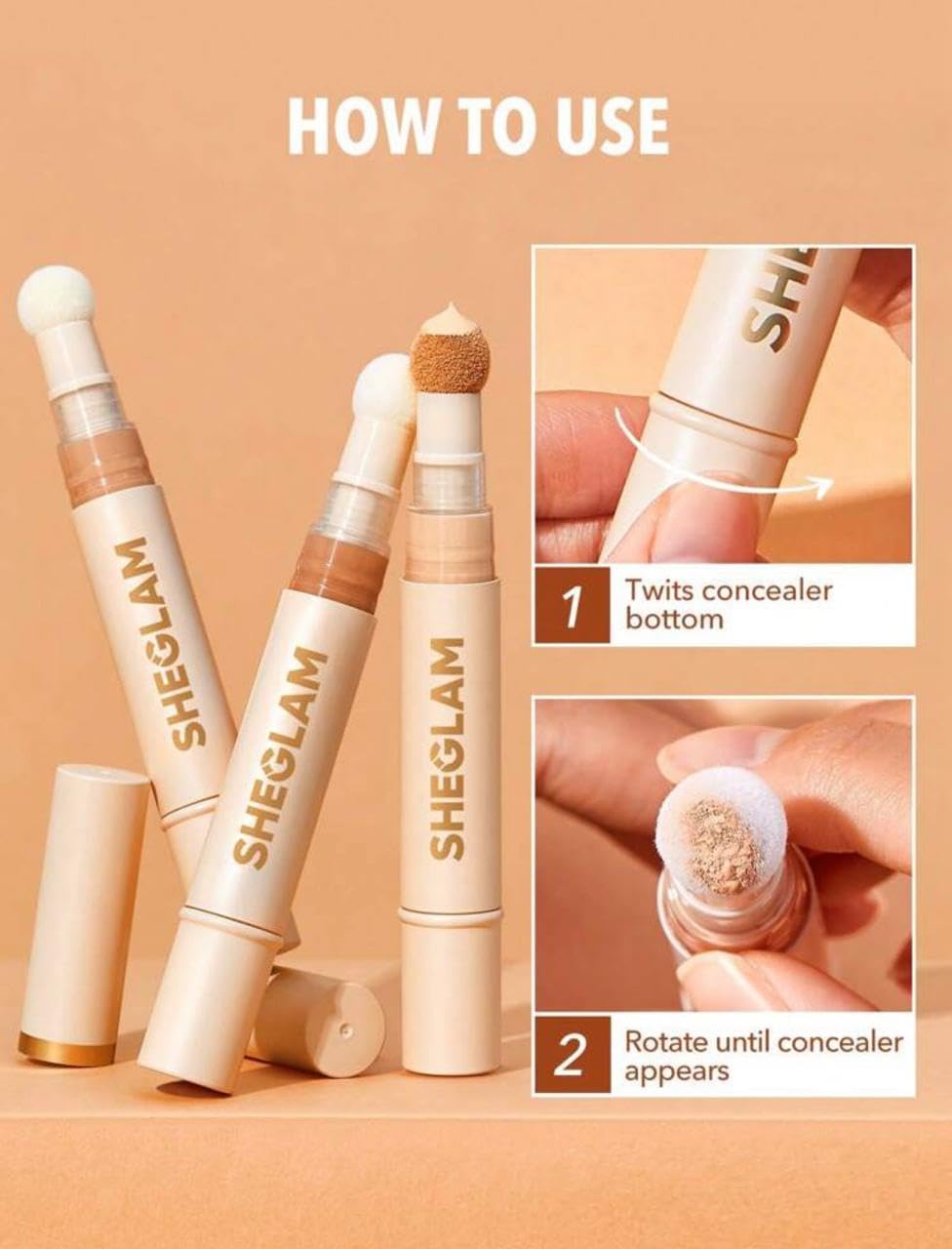 ( 2 pieces offer ) SHEGLAM Complexion Boost Concealer