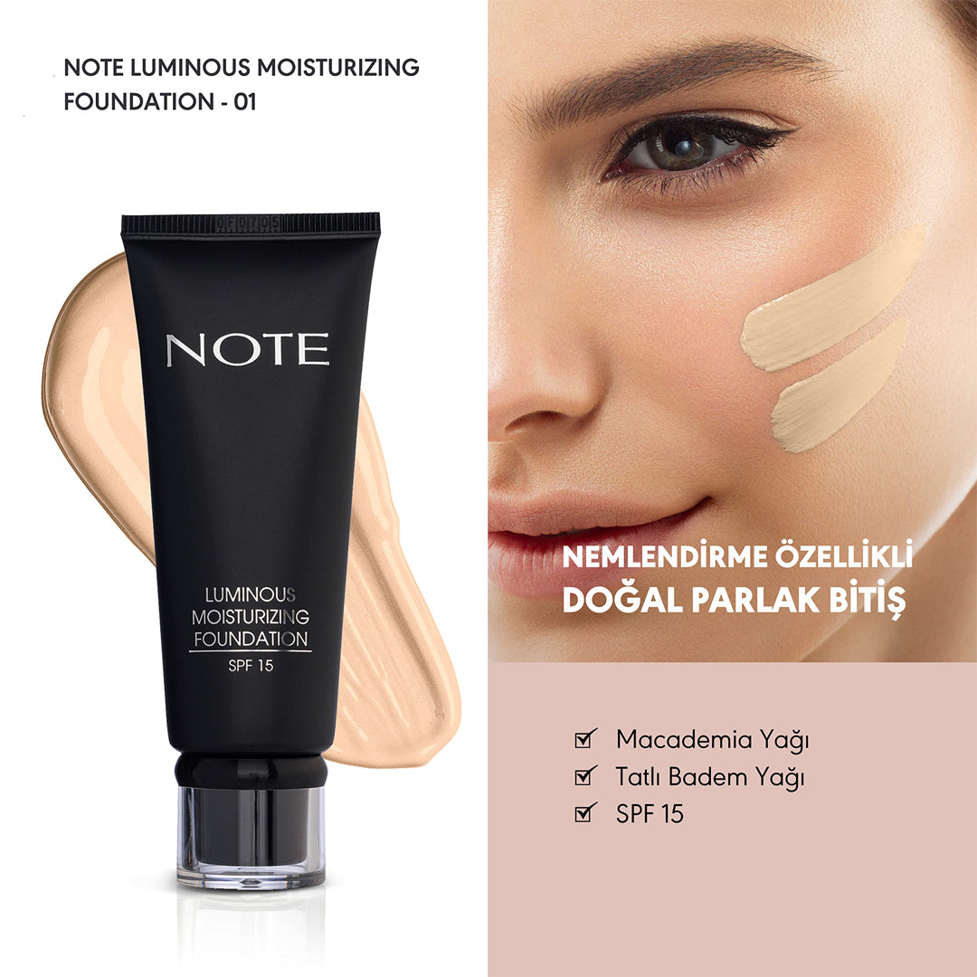 Foundation Note Luminous Moisturizing Foundation
